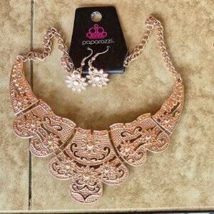 Paparazzi Necklace + Earring Set Bundle – 5 New Sets – Mixed Metals